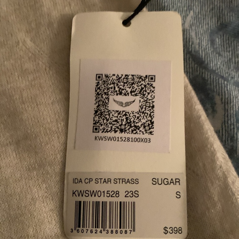 ZADIG & VOLTAIRE
Ida Cashmere Star Strass/Embellished Sweater
COLOR:Sugar Size S - Picture 8 of 10